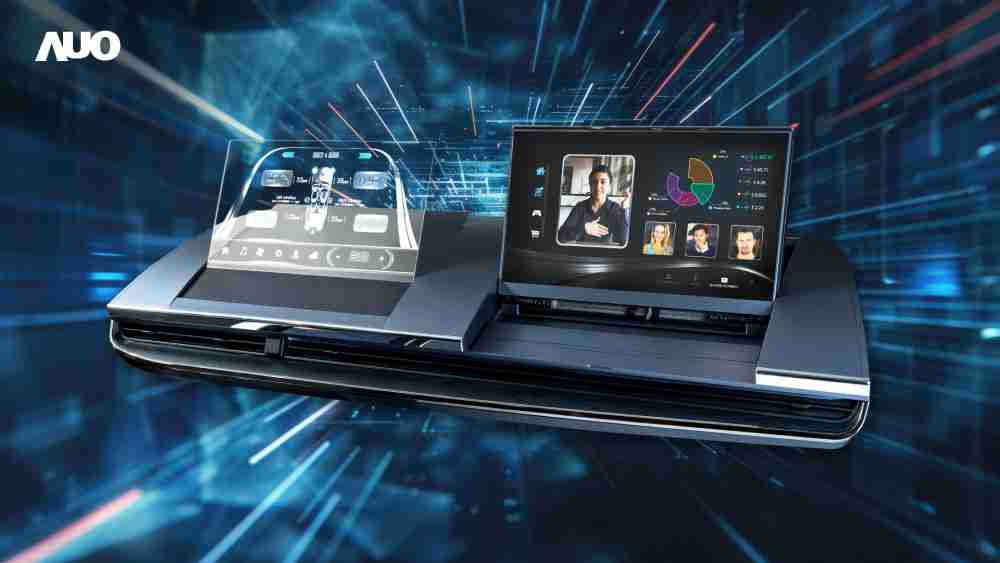 牛牛游戏Micro LED Display HMI解决方案打造透明Micro LED前座仪表，，，呈现信息并保留驾驶视野开阔；亦为副驾驶座乘客打造收放自如的Micro LED屏幕，，，在不影响显示质量的前提于显示区内建镜头，，，，让用户能与视讯对象直接眼神接触，，，提供绝佳的双向沟通体验